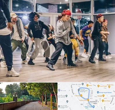 کلاس رقص هیپ هاپ در بلوار گیلان رشت