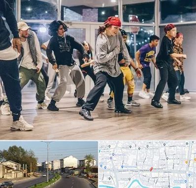 کلاس رقص هیپ هاپ در ضیابری رشت