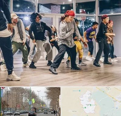 کلاس رقص هیپ هاپ در نظرآباد کرج