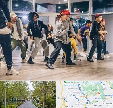 کلاس رقص هیپ هاپ در قدوسی غربی شیراز