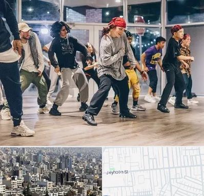 کلاس رقص هیپ هاپ در جیحون
