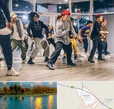 کلاس رقص هیپ هاپ در قروه