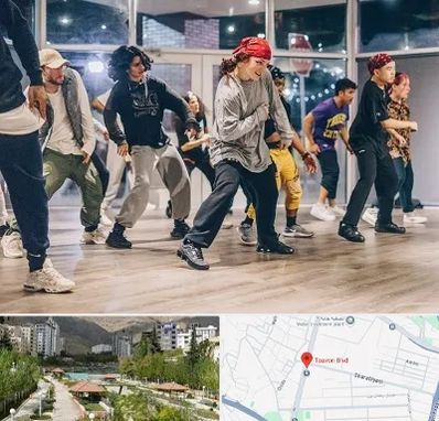 کلاس رقص هیپ هاپ در بلوار تعاون