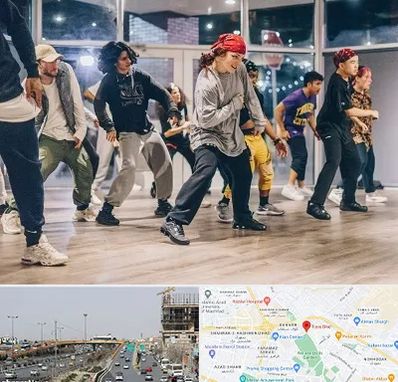 کلاس رقص هیپ هاپ در بلوار توس مشهد