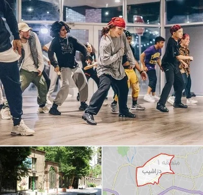 کلاس رقص هیپ هاپ در دزاشیب