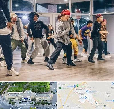 کلاس رقص هیپ هاپ در نسیم شهر