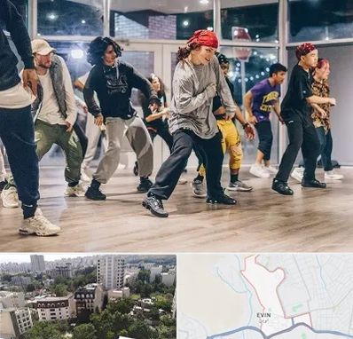 کلاس رقص هیپ هاپ در اوین