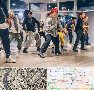 کلاس رقص هیپ هاپ در شهرک غرب مشهد