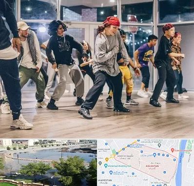 کلاس رقص هیپ هاپ در گلستان اهواز