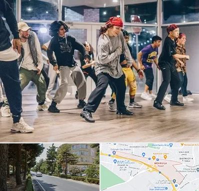 کلاس رقص هیپ هاپ در مهرویلا کرج