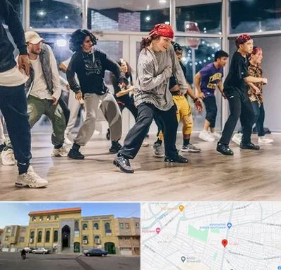 کلاس رقص هیپ هاپ در زنبیل آباد قم