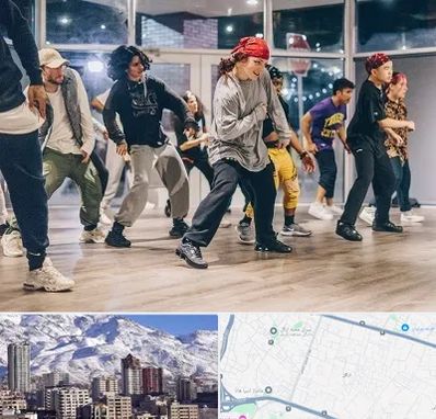 کلاس رقص هیپ هاپ در ازگل