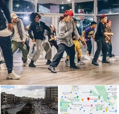 کلاس رقص هیپ هاپ در بلوار فردوسی مشهد