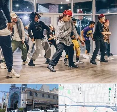 کلاس رقص هیپ هاپ در بلوار ابوذر