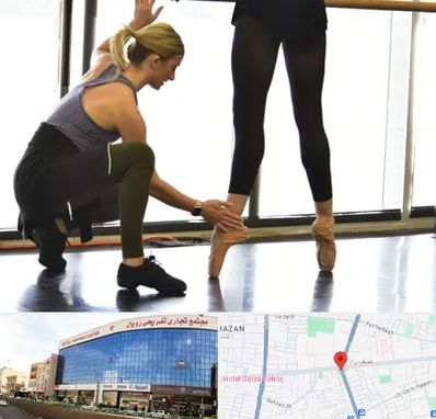 کلاس رقص حضوری در نصف راه تبریز