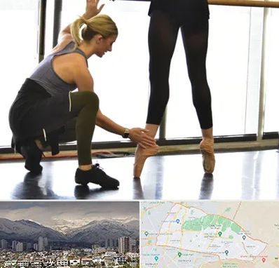 کلاس رقص حضوری در منطقه 4 تهران 