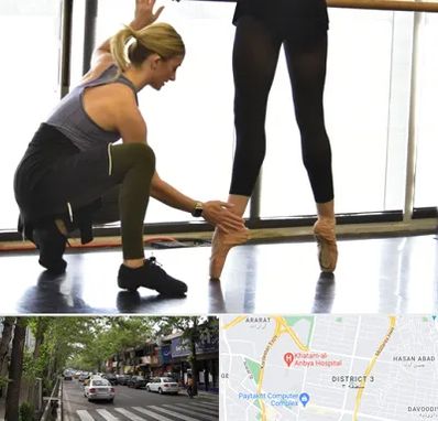 کلاس رقص حضوری در ظفر 