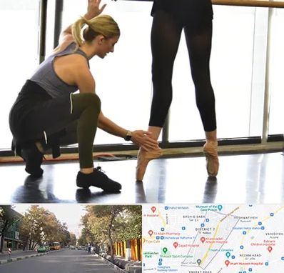 کلاس رقص حضوری در شریعتی 