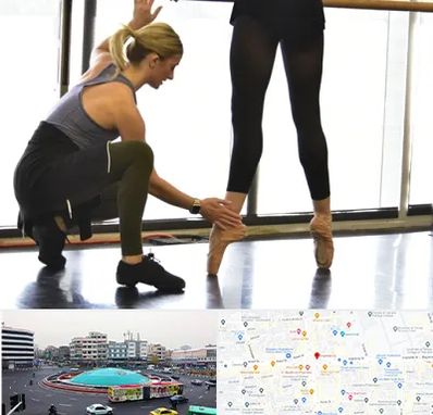 کلاس رقص حضوری در میدان انقلاب 