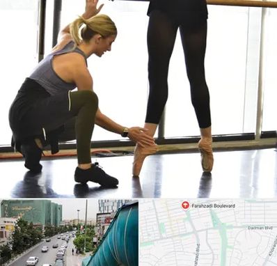 کلاس رقص حضوری در بلوار فرحزادی