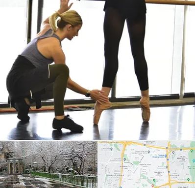 کلاس رقص حضوری در باغ فیض