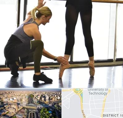 کلاس رقص حضوری در استاد معین 