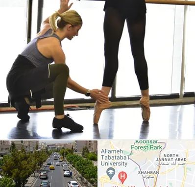 کلاس رقص حضوری در شهران 