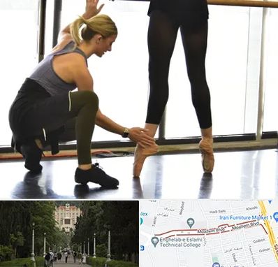 کلاس رقص حضوری در بلوار معلم رشت 