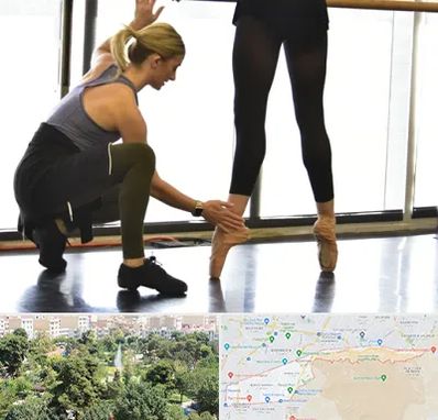 کلاس رقص حضوری در منطقه 13 تهران 