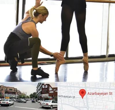 کلاس رقص حضوری در خیابان آذربایجان