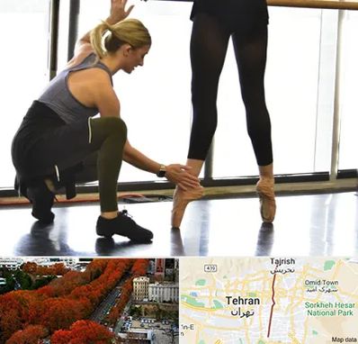 کلاس رقص حضوری در ولیعصر 