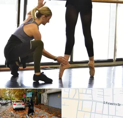 کلاس رقص حضوری در خیابان فلسطین