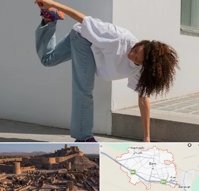 کلاس رقص شافل در بم