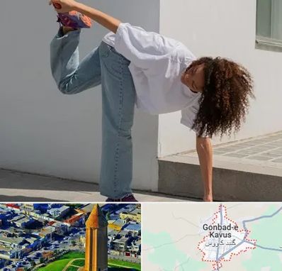 کلاس رقص شافل در گنبد کاووس
