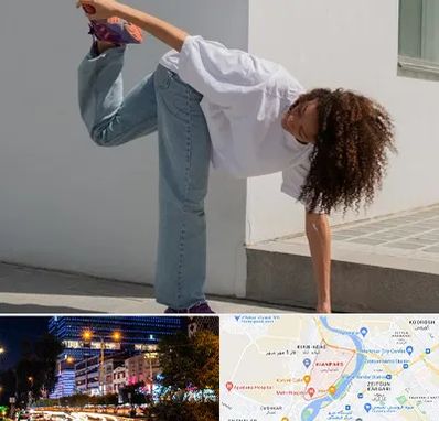 کلاس رقص شافل در کیانپارس اهواز