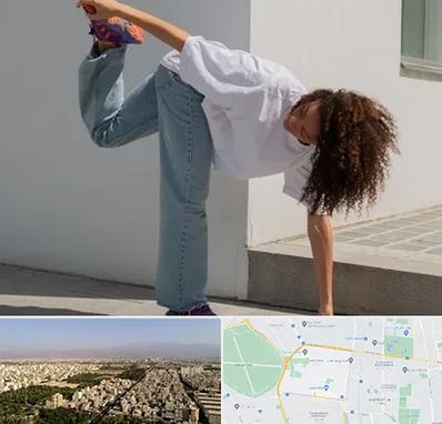 کلاس رقص شافل در نازی آباد