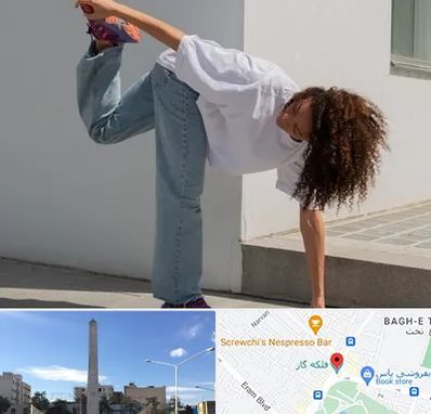 کلاس رقص شافل در فلکه گاز شیراز