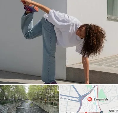کلاس رقص شافل در زرگنده