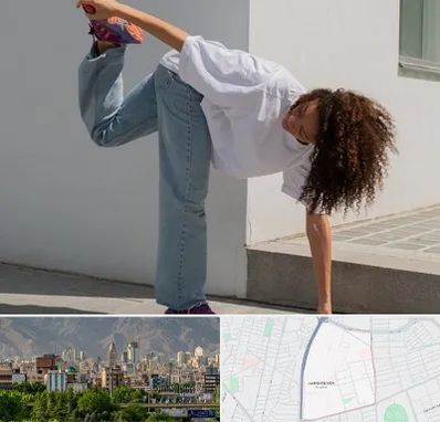 کلاس رقص شافل در جمشیدیه