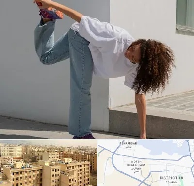 کلاس رقص شافل در جنوب غرب تهران