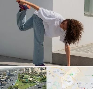 کلاس رقص شافل در کمال شهر کرج