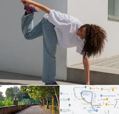 کلاس رقص شافل در بلوار گیلان رشت