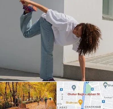 کلاس رقص شافل در چهارباغ اصفهان