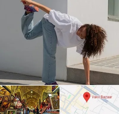 کلاس رقص شافل در بازار وکیل شیراز