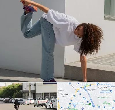 کلاس رقص شافل در قدوسی شرقی شیراز