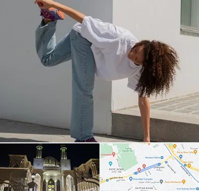 کلاس رقص شافل در زرگری شیراز