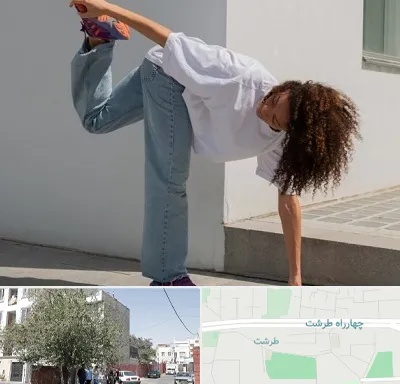 کلاس رقص شافل در طرشت