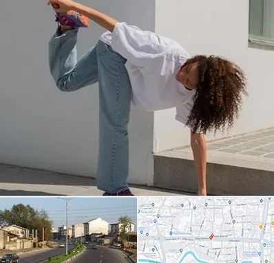 کلاس رقص شافل در ضیابری رشت