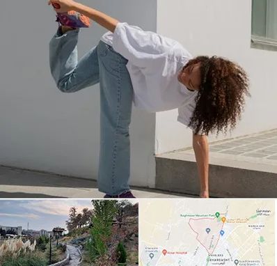 کلاس رقص شافل در باغستان کرج