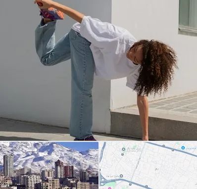 کلاس رقص شافل در ازگل